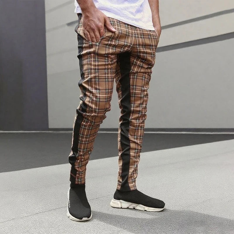 Men's Joggers Casual Pants Fitness Men Sportswear Tracksuit Bottoms Skinny Sweatpants Trouser Black Clothing Gyms Track Pants