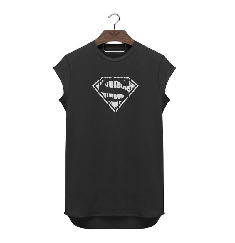 Mens Workout Muscle Clothing Gym Bodybuilding T-shirt Summer Cotton Small Sleeve Casual Sportswear Fitness Breathable Shirts