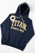 1940s Athletic Dept Hoodie - Navy Heritage