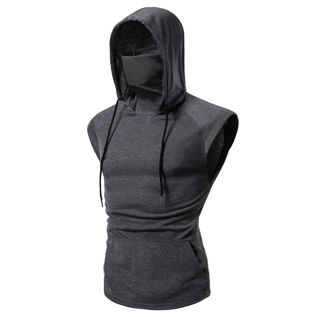 Women Sports Shirts Gym Workout Vest Hoodies Hooded Loose Yoga Running Fitness Sleeveless T-shirt Girls Jogging Tank Tops Blouse