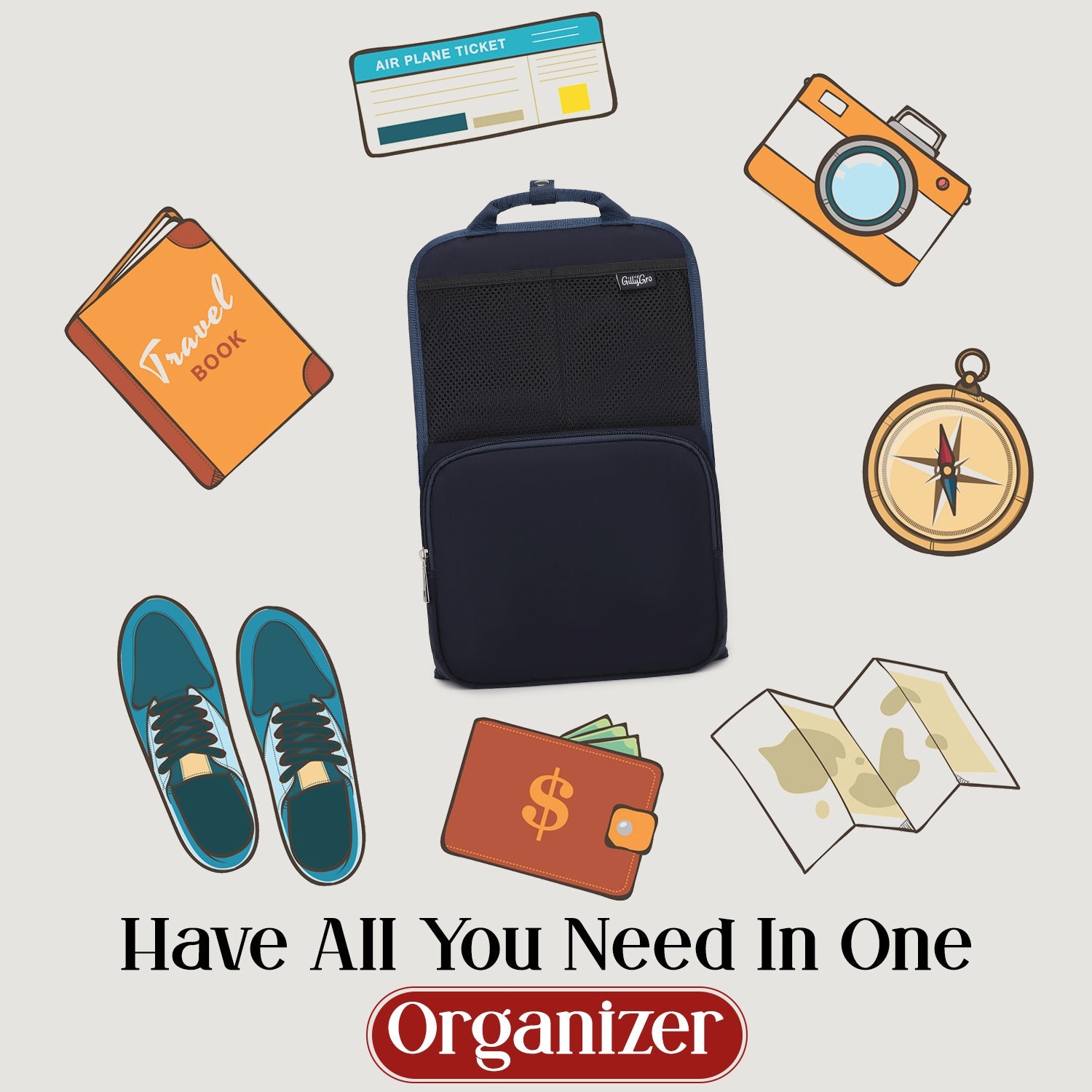 FlexPack Urban – The Ultimate Backpack Organizer for Work & Commute-3