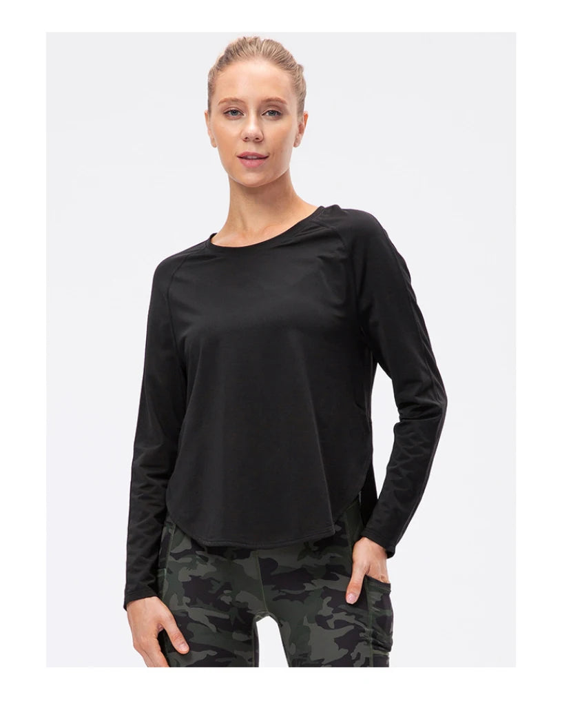 Women Gym Sports Top Women Training Fitness t Shirt Gym Clothes Winter Long Sleeve Yoga Top Seamless Running Shirt Yoga Clothing