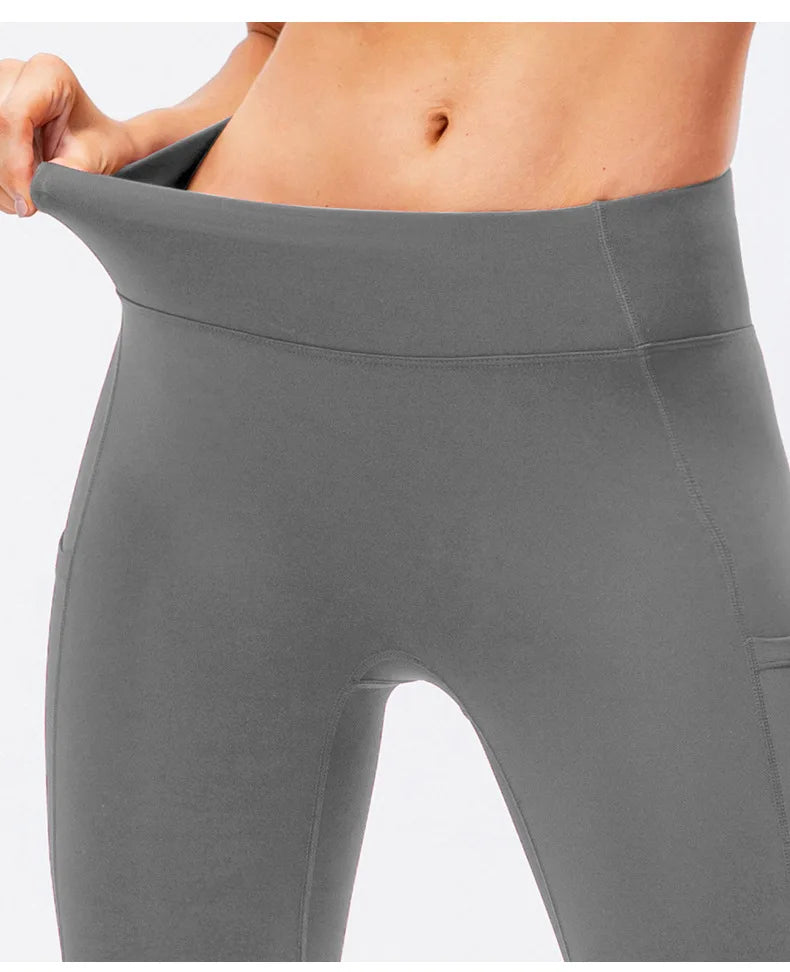 Autumn And Winter Women's Warm Clothing Yoga Self-Cultivation Two-Piece Suit Plus Velvet Sportswear Sports Fitness Sportswear