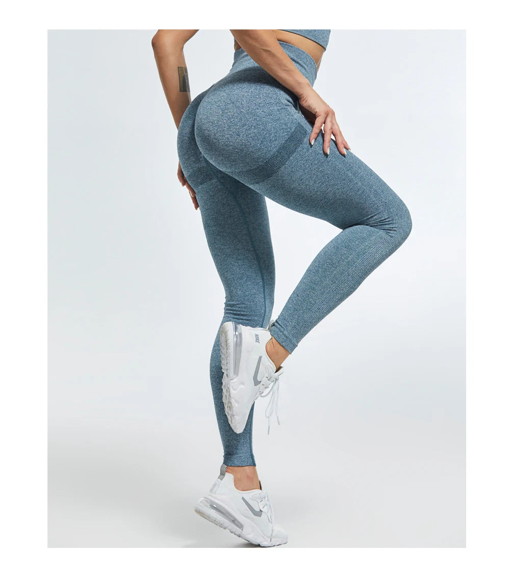 2 Piece Seamless Yoga Set Sports Tracksuit Women Gym Two Piece Set Clothing Fashion Fitness Suits Outfit Bra Leggings Sportswear