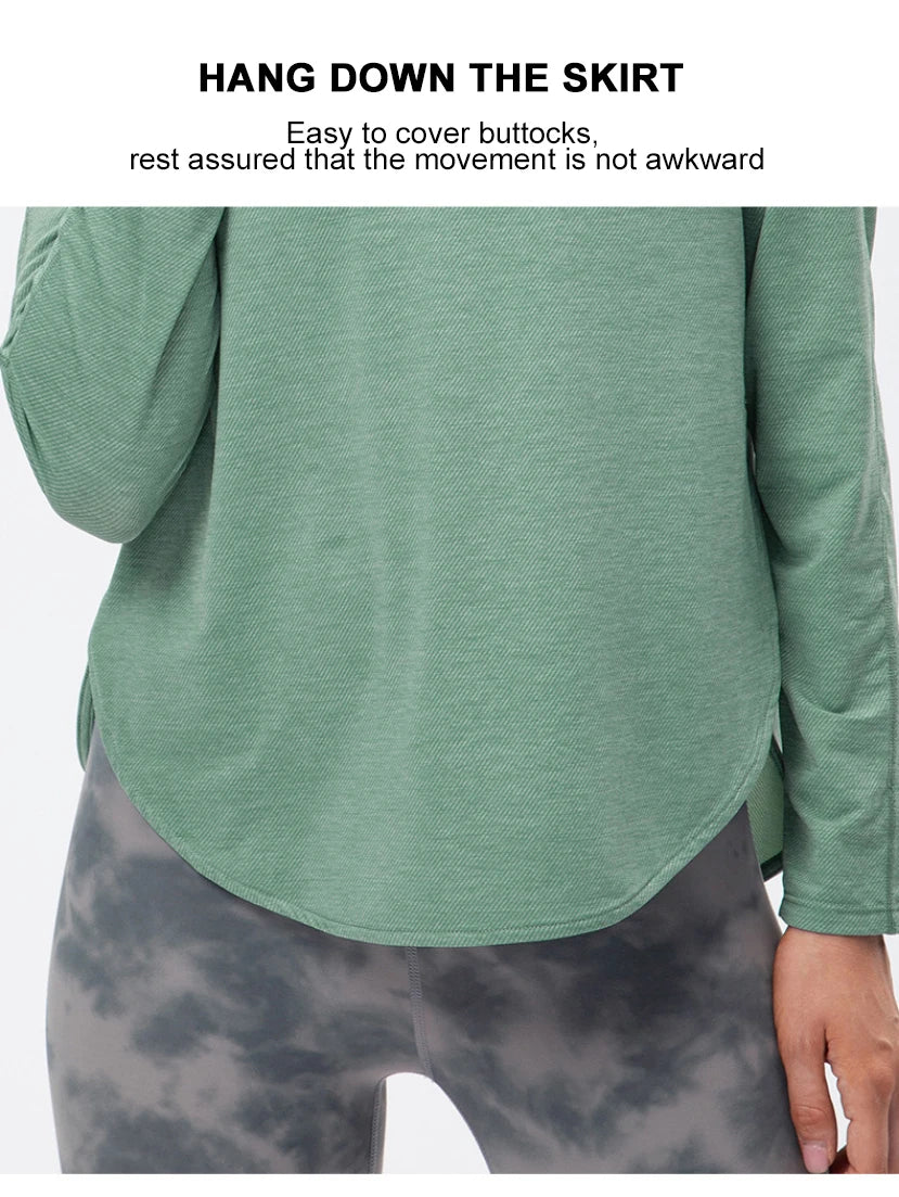 Women Gym Sports Top Women Training Fitness t Shirt Gym Clothes Winter Long Sleeve Yoga Top Seamless Running Shirt Yoga Clothing