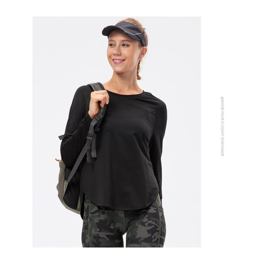 Women Gym Sports Top Women Training Fitness t Shirt Gym Clothes Winter Long Sleeve Yoga Top Seamless Running Shirt Yoga Clothing