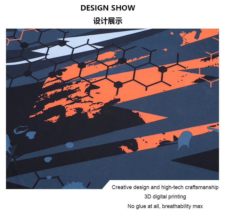 Men's Slim Compression Long Sleeve T-Shirt Gym Fitness Outdoor Running Sun Protection Clothing Breathable Quick-Drying Top