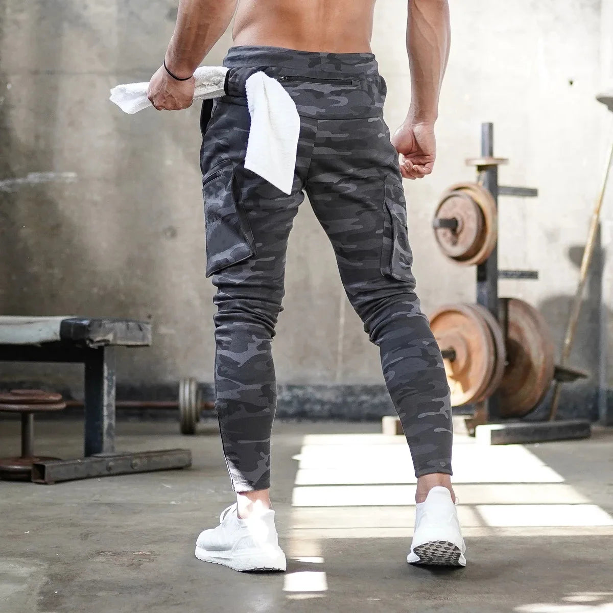 Sport Pants Sweatpants Men Fitness Men Joggers Running Workout Training Pants Sportwear Trousers Male Cargo Gym Training Pants