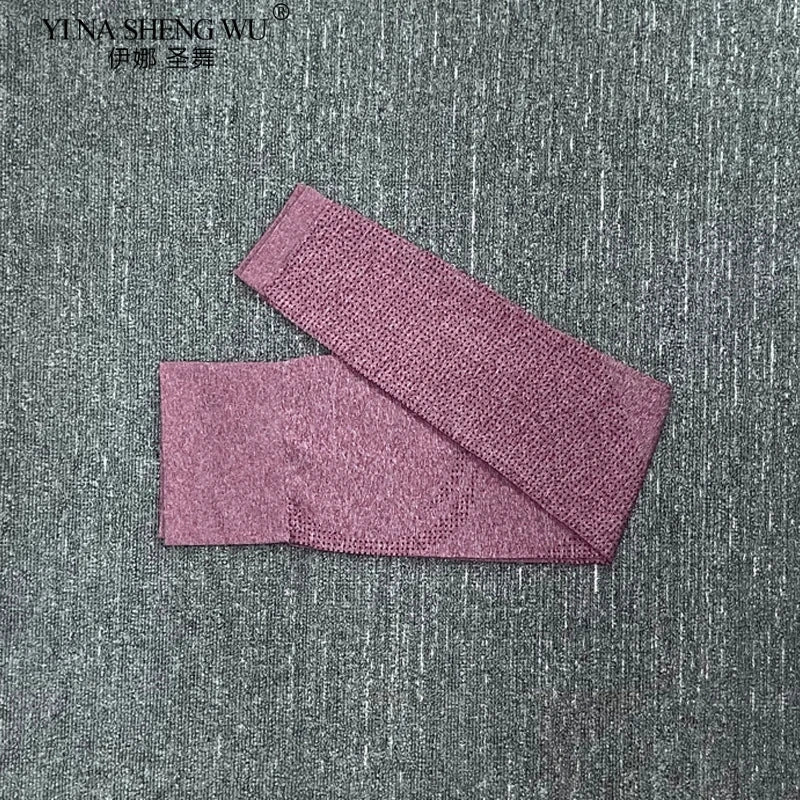 Women's Sportswear Yoga Set Gym Legging Tracksuit Long Sleeve Crop Top Sexy High Waist Seamless Leggings for Fitness Sports Suit