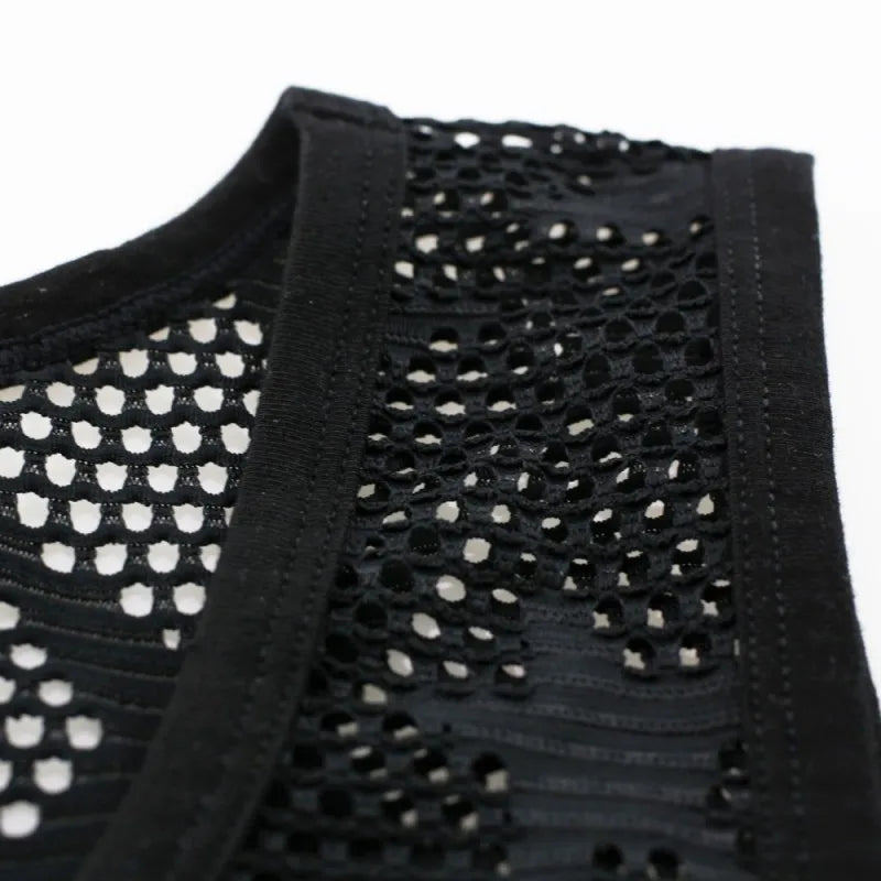 Men's Shirt Tank Top Gym Clothing Bodybuilding Mesh See Through Fitness Shirt Breathable Ropa Interior Singlet Erkek Giyim