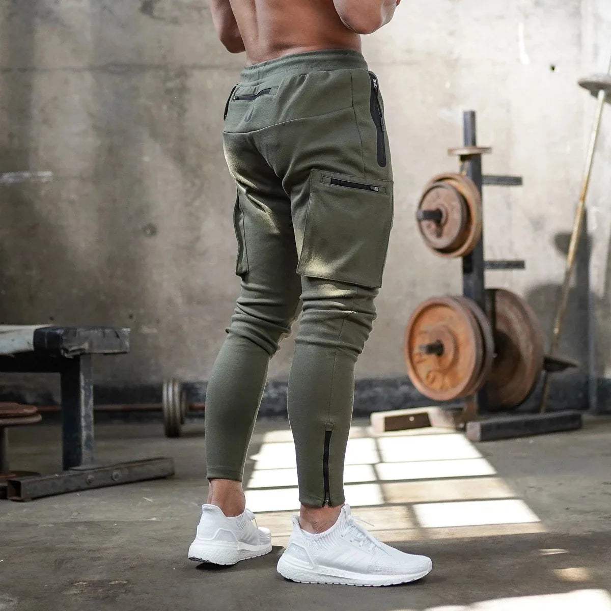 Sport Pants Sweatpants Men Fitness Men Joggers Running Workout Training Pants Sportwear Trousers Male Cargo Gym Training Pants