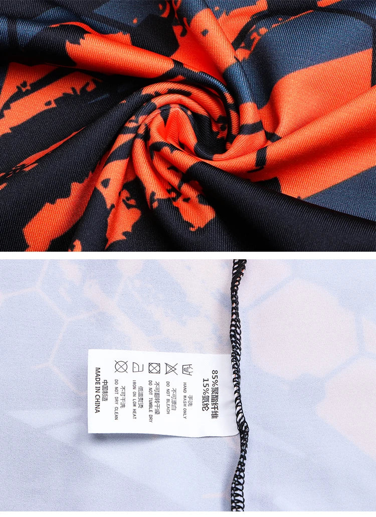 Men's Slim Compression Long Sleeve T-Shirt Gym Fitness Outdoor Running Sun Protection Clothing Breathable Quick-Drying Top