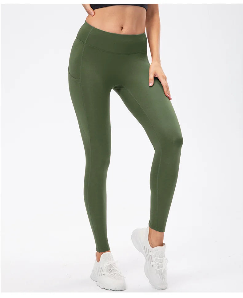 Autumn And Winter Women's Warm Clothing Yoga Self-Cultivation Two-Piece Suit Plus Velvet Sportswear Sports Fitness Sportswear