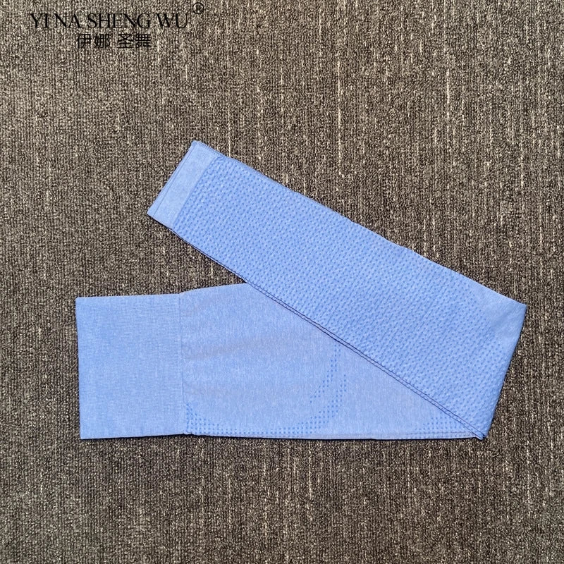 Women's Sportswear Yoga Set Gym Legging Tracksuit Long Sleeve Crop Top Sexy High Waist Seamless Leggings for Fitness Sports Suit