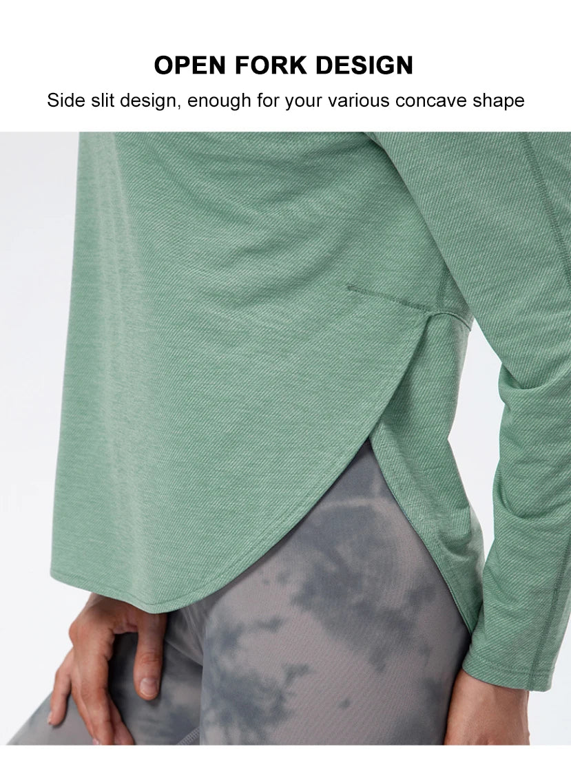 Women Gym Sports Top Women Training Fitness t Shirt Gym Clothes Winter Long Sleeve Yoga Top Seamless Running Shirt Yoga Clothing