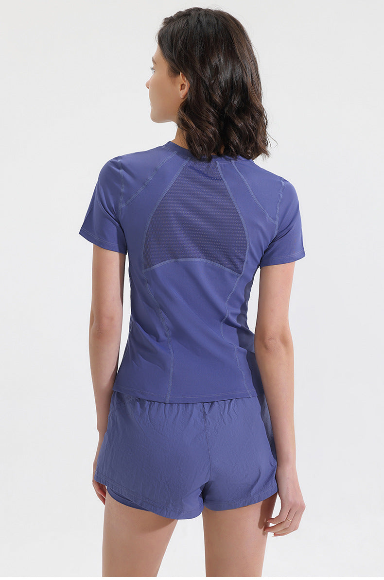 Women Gym Yoga Wear Sport High Waist Short Pocket Run Women Sportswear Fitness Outfi Push Up Quick Drying Summer Sport Clothing