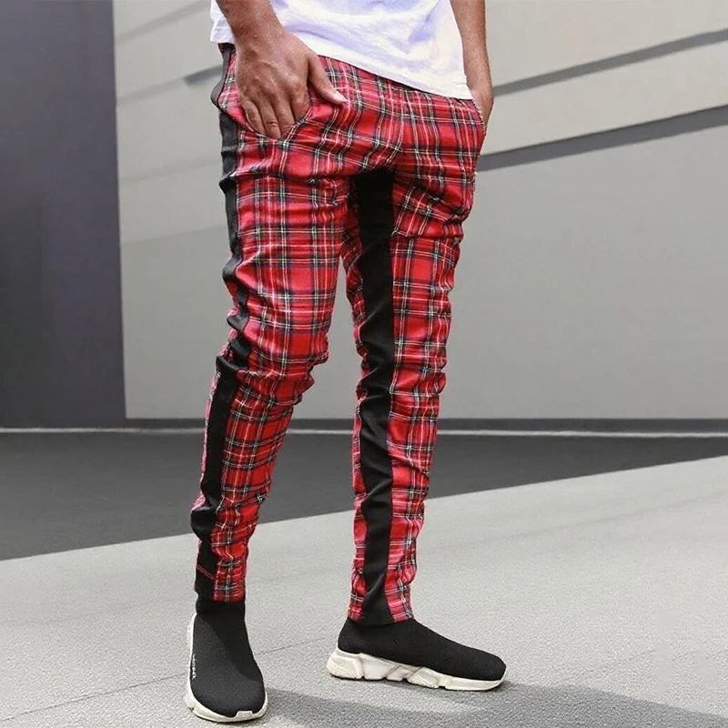 Men's Joggers Casual Pants Fitness Men Sportswear Tracksuit Bottoms Skinny Sweatpants Trouser Black Clothing Gyms Track Pants