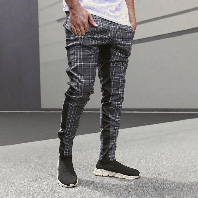 Men's Joggers Casual Pants Fitness Men Sportswear Tracksuit Bottoms Skinny Sweatpants Trouser Black Clothing Gyms Track Pants