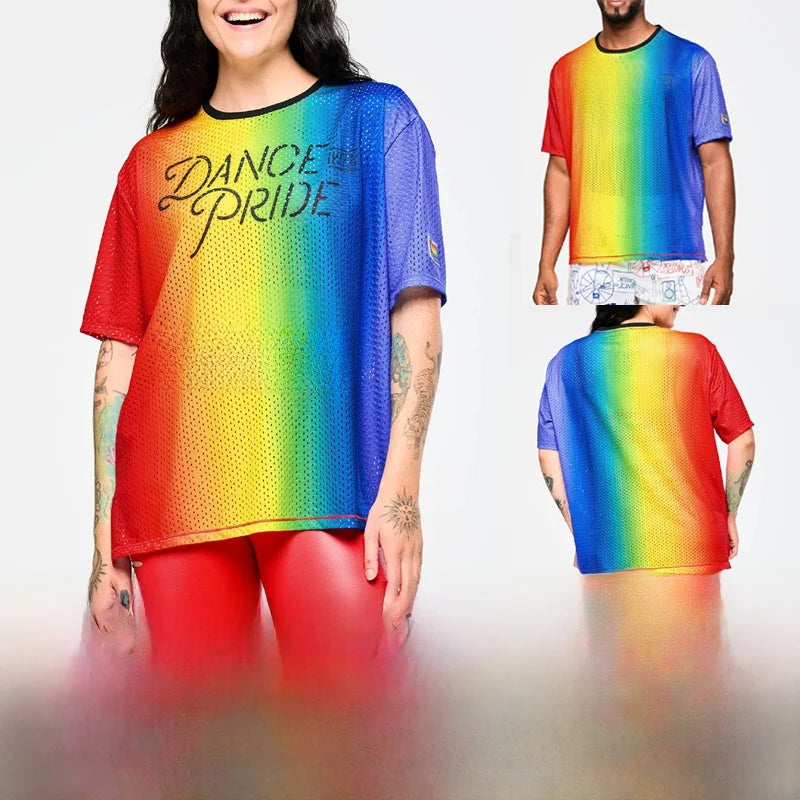 Zwzb Fitn Clothing Men's Women's T-irt Vest R06 Breathable Qui Dry Gymnastics Sportswear Casual Sle round Ne or...