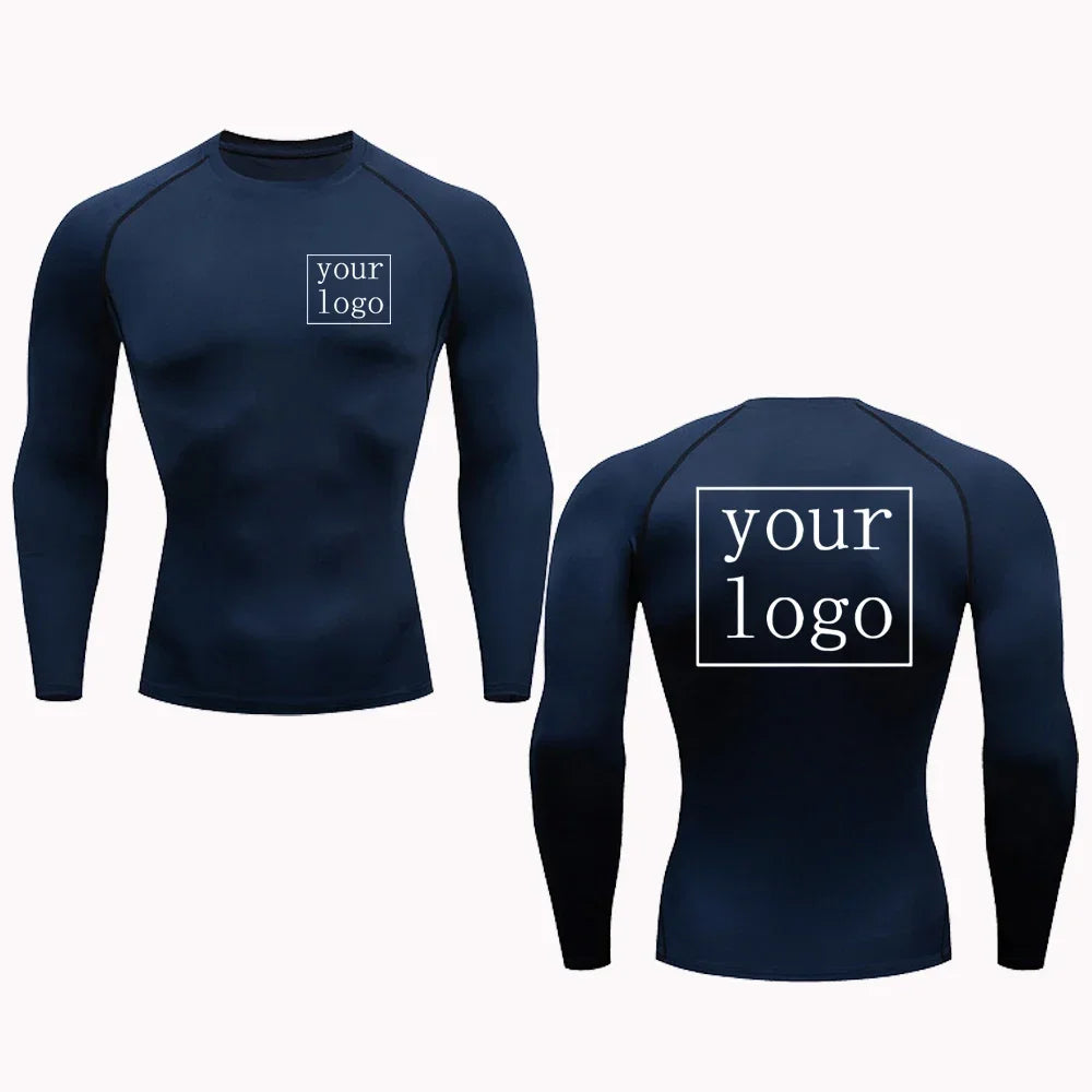 Men and Women Are Suitable for Jogging, Training, and Gym Customization of Tight Fitting T-shirts with Design Logos and Original