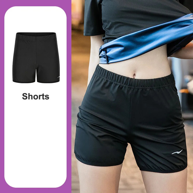 Sauna Suit Men Anti Rip Sweat Suits Gym Boxing Workout Jackets Waist Vest Trainer Workout Exercise Fitness Gym Long Sleeve Shirt