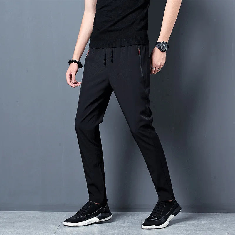 2024 Mens Sport Pants Sportswear Jogging Sweatpants Quick Dry Loose Clothing Gym Fitness Trousers Training Running Pants Men