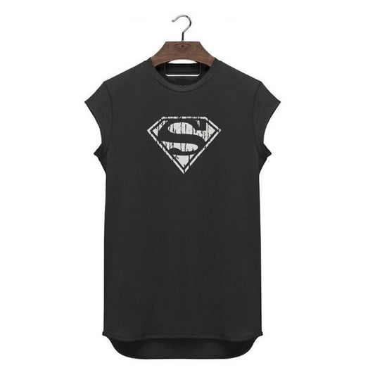 Mens Workout Muscle Clothing Gym Bodybuilding T-shirt Summer Cotton Small Sleeve Casual Sportswear Fitness Breathable Shirts