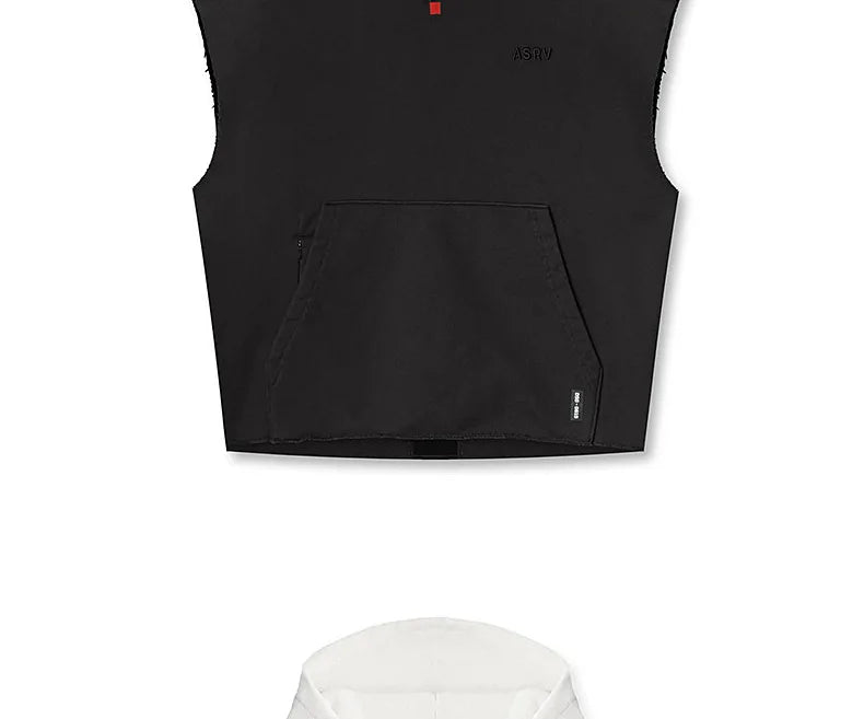 Mens Brand Gyms Clothing Bodybuilding Hooded Tank Top Cotton Sleeveless Vest Sweatshirt Fitness Workout Sportswear Tops Male