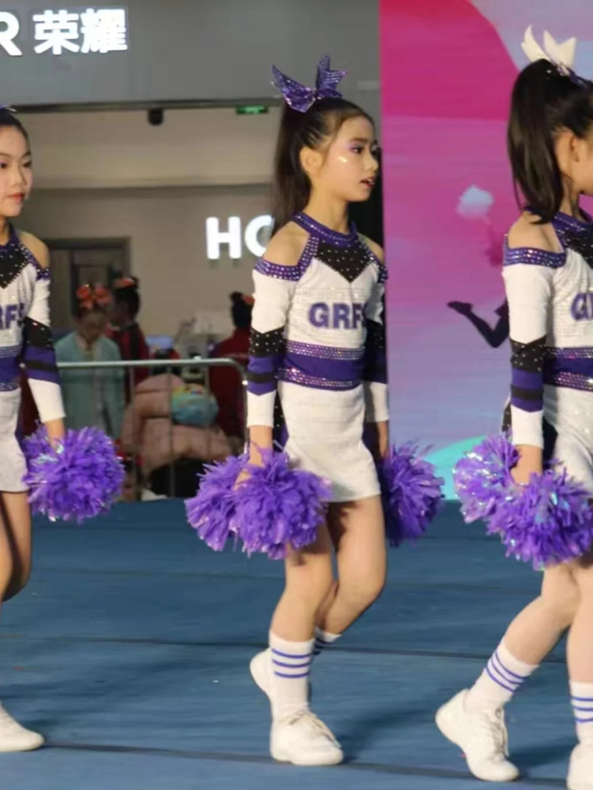 Customized Student Cheerleading Campus Gymnastics Clothing Fitness Exercise Clothes Sports Meeting Dress Team Performance Wear