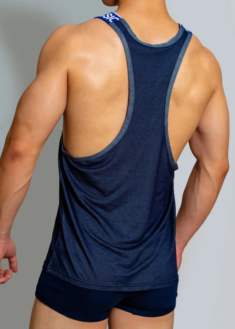 Ropa Hombre Tank Top Gym Solid Fitness Shirt Men Suspenders Loose Men Clothing Camiseta Tirantes Hombre Bodybuilding Home Casual