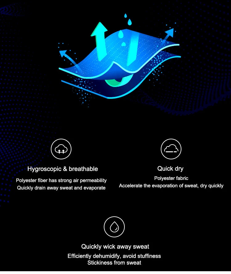 Men's Sports T-Shirt Quick-Drying Breathable Slim Fit Long Sleeves Gym Fitness Outdoor Running Rashguard Cycling Top