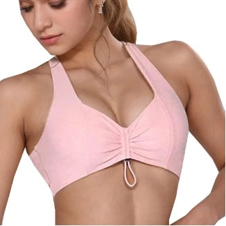 Women Workout Clothing Gym Wear Crop Top Sports Bras V-back Yoga Pants Training Tights