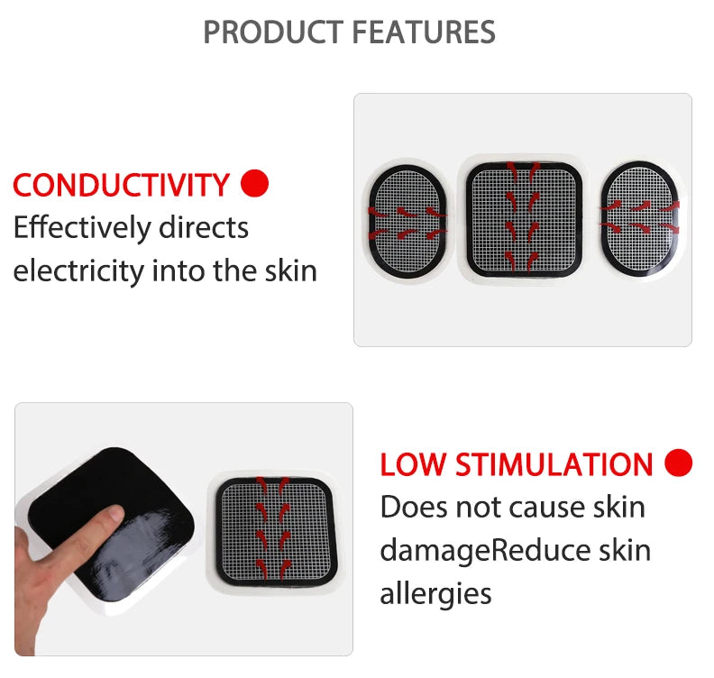 Equipment  Body Exercise Accessories Gel Abdominal Fitness Belt Trainer Stimulator Massage Muscle Stimulator Massage Therapy