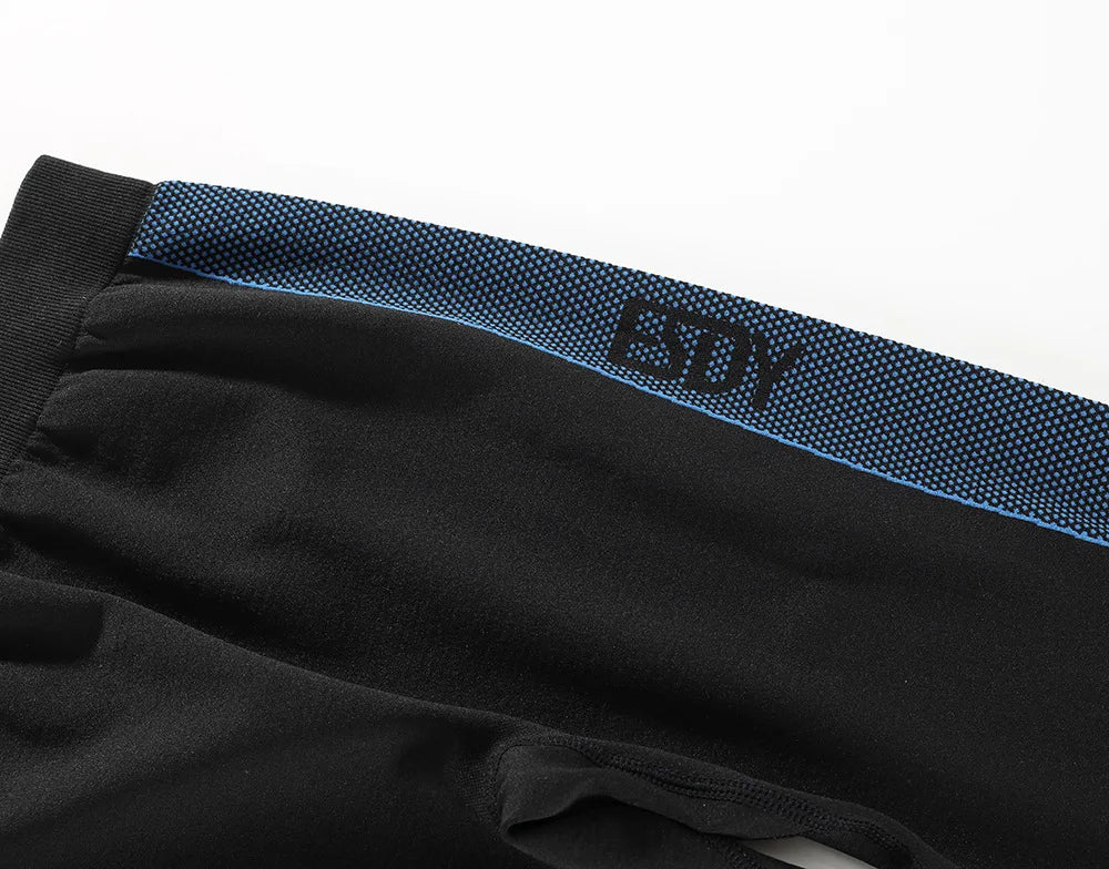 Men Sports Tactical Underwear Sets Fitness Running Tracksuits Breathable Quick Drying Clothing Sweatwicking Sports Clothing