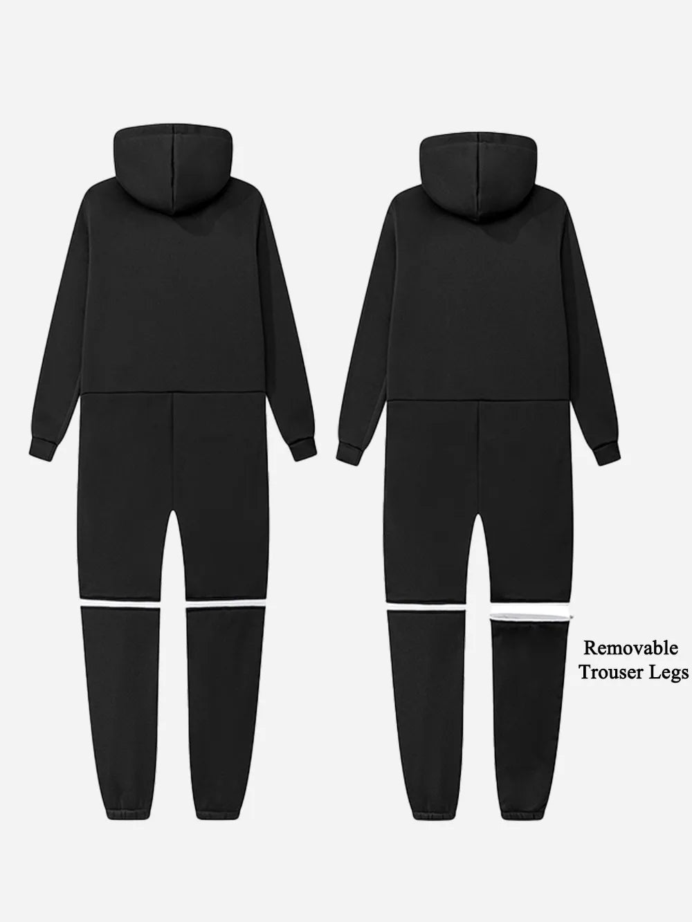 2025 New Men's Sportswear Jumpsuit Autumn Casual Hooded Sweatshirt and Pants 2-in-1 Sets Outdoor Gym Sports Jogging Men Clothing