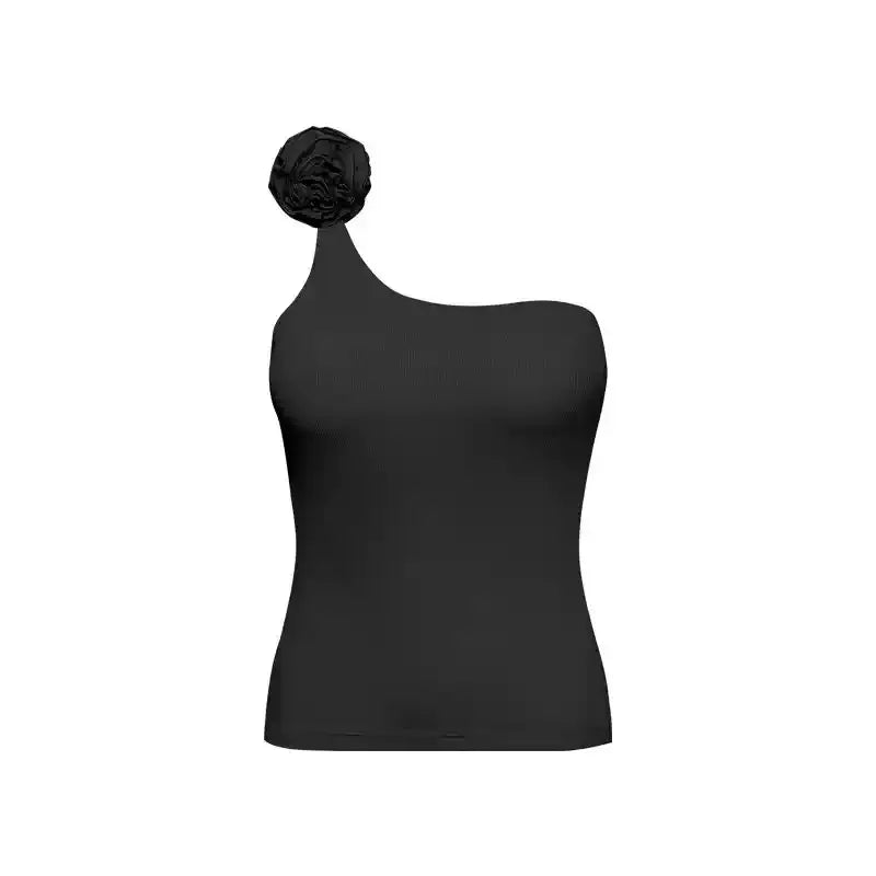 Sportswear Woman Gym Sports Bra Yoga Clothing Sleeveless One-Shoulder Tops Women's Slim Fit Training Running Workout Sports Vest