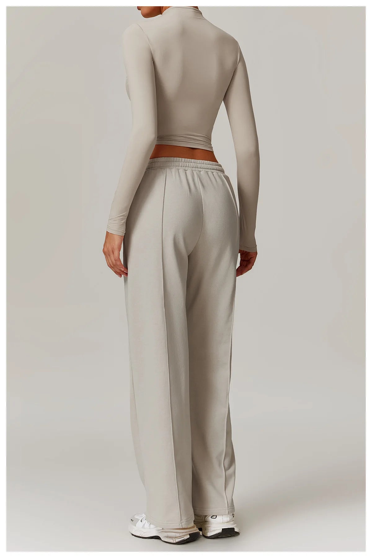 Yoga Shirts for Women 2025 Long Sleeve Quick-drying Fitness Sports Top Gym Clothes Workout Top High-necked Versatile Outer Wear