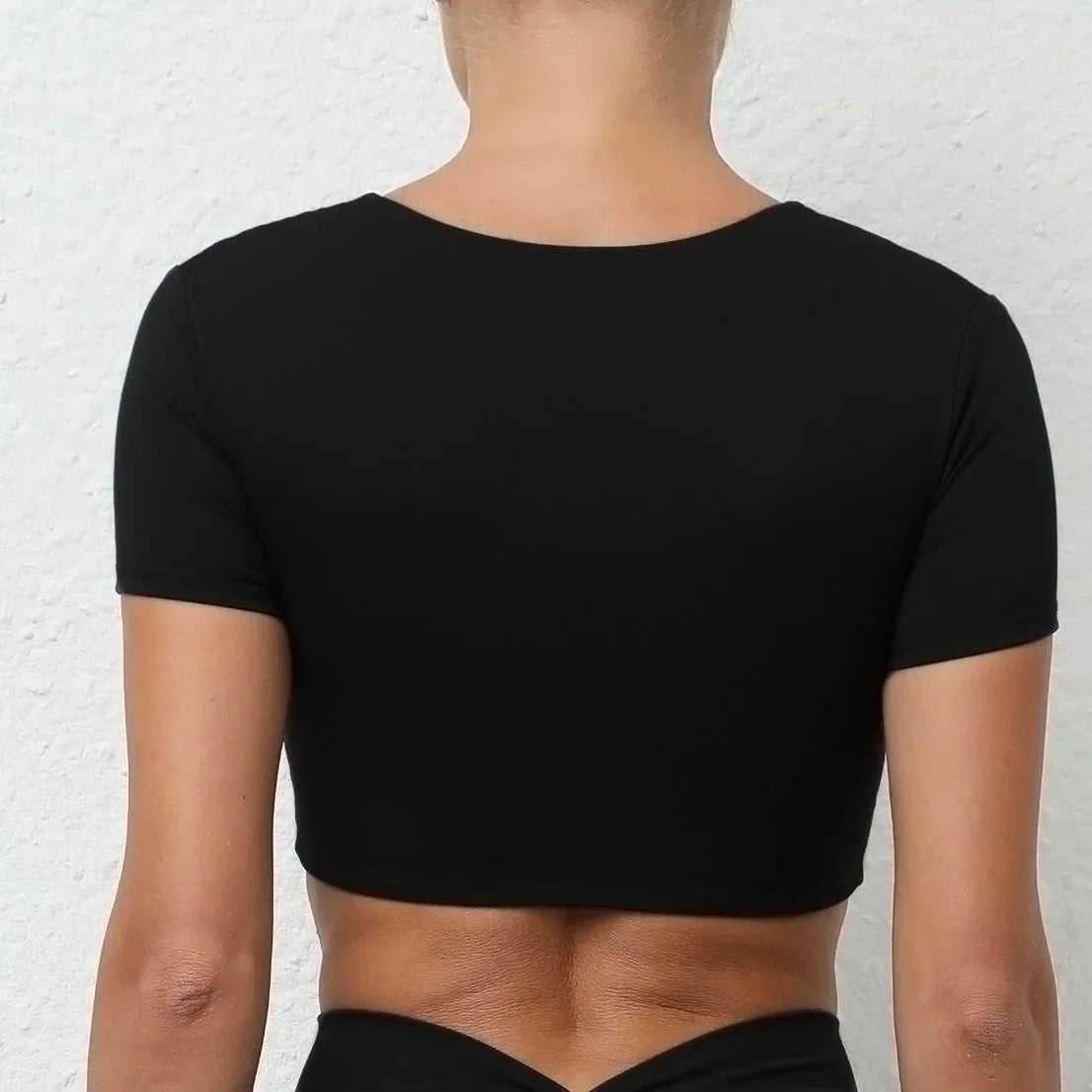 Women Sports Top Padding Gym T-shirt 2025 Sport Crop Top Woman Sportswear Yoga Clothing Tracksuit Brown Wine Red White Blue Navy