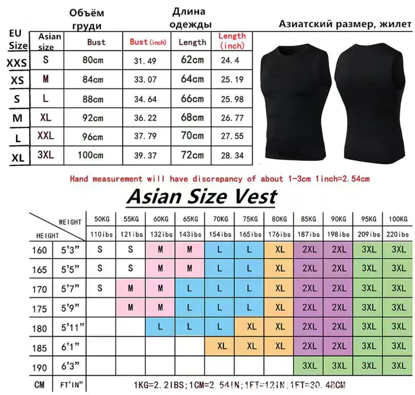 Men's Casual Lightweight Compression Sleeveless Vest Gym Fitness Muscle Clothing Sports Stretch Bodybuilding Running Vest  2026