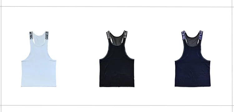 Ropa Hombre Tank Top Gym Solid Fitness Shirt Men Suspenders Loose Men Clothing Camiseta Tirantes Hombre Bodybuilding Home Casual