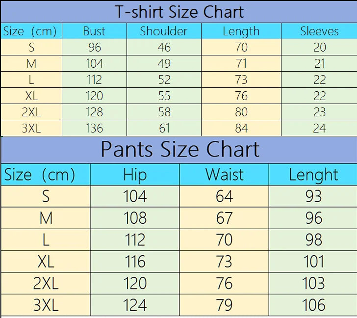 2026 Men's Athletic Wear Set Quick Dry T-Shirt and Joggers Sports Outfit Gym Training Lightweight Tees + Pants Comfort Summer