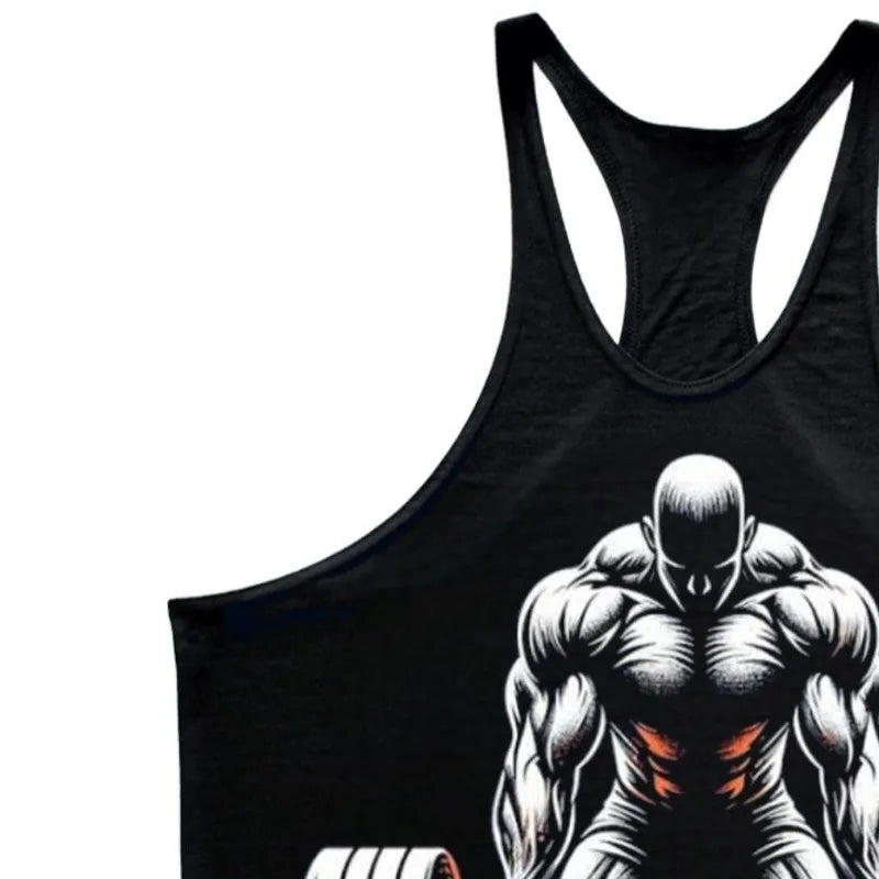 Gym Top Men Bodybuilding Shirt Fitness Men's Vest Singlet Sleeveless Sweatshirt Man Clothes Clothing Loose Vests Singlets