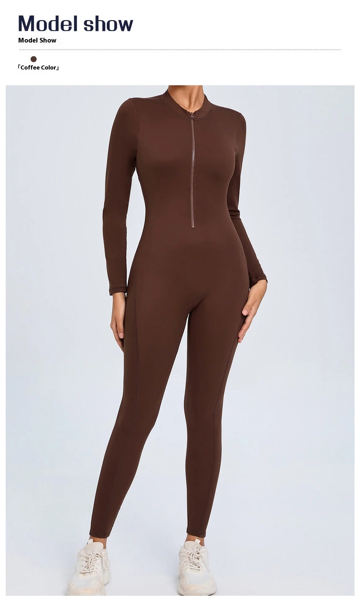 Women Sportwear Yoga Jumpsuit Zipper Long Sleeve Back Open Outfit Fitness Tracksuit Tight One-piece Gym Overalls Sports Bodysuit