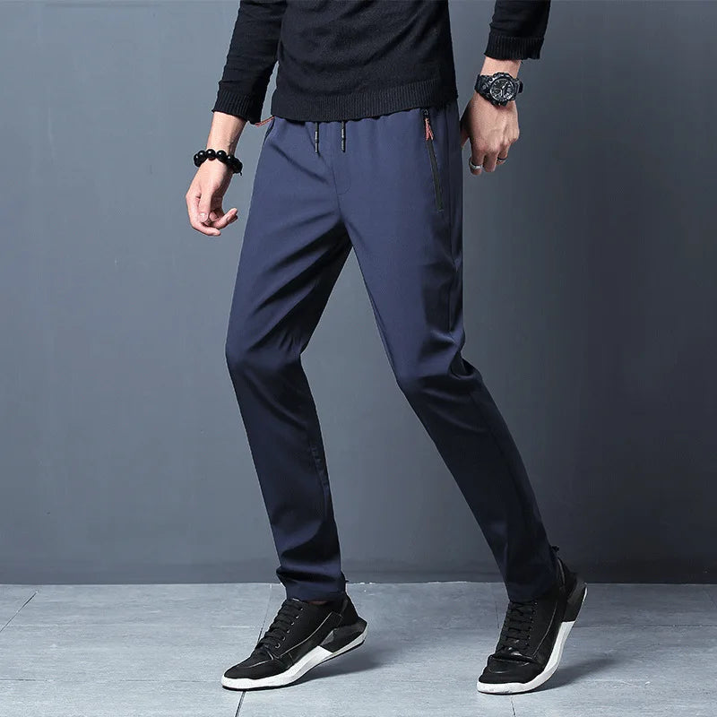 2024 Mens Sport Pants Sportswear Jogging Sweatpants Quick Dry Loose Clothing Gym Fitness Trousers Training Running Pants Men