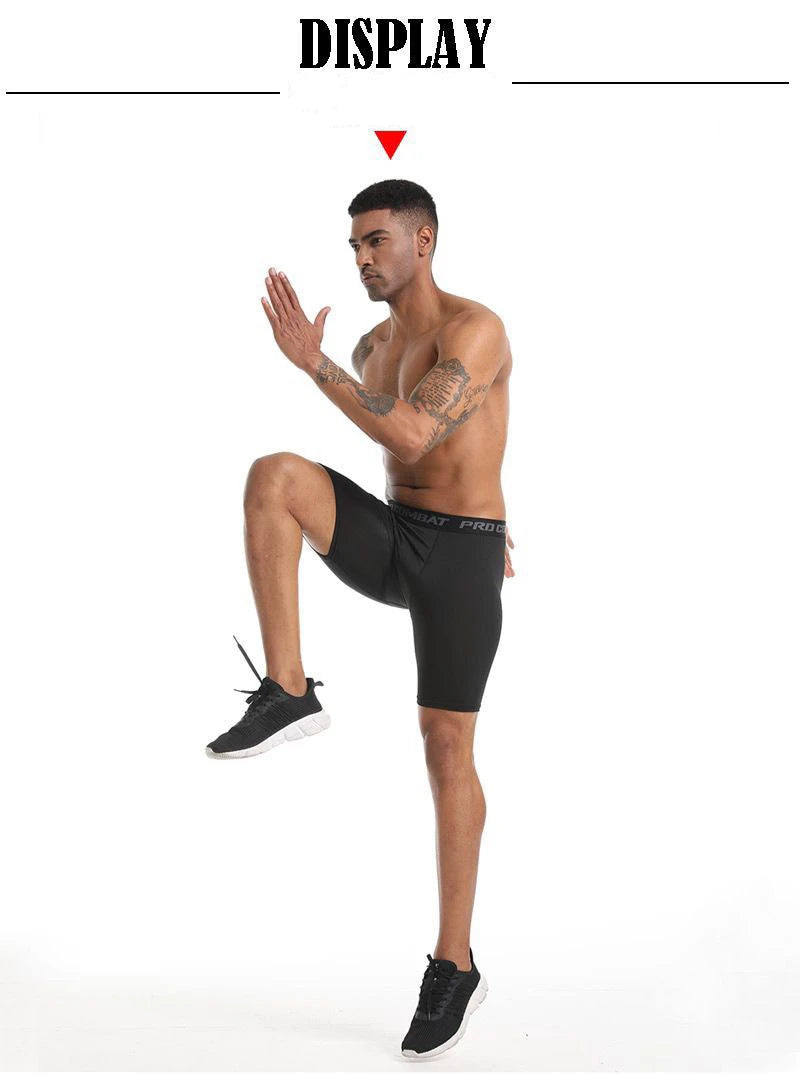 Men Boxers Sports Underwear Underpants Gym Shorts M L XL Black Quick-Drying Sweatpants Moisture Absorption Breathable Fitness