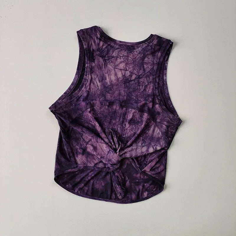 Sports Vest Women's Quick Dry Loose Running Gym Top Sleeveless Beautiful Back Wear Mesh T-Shirt Smock Yoga Wear