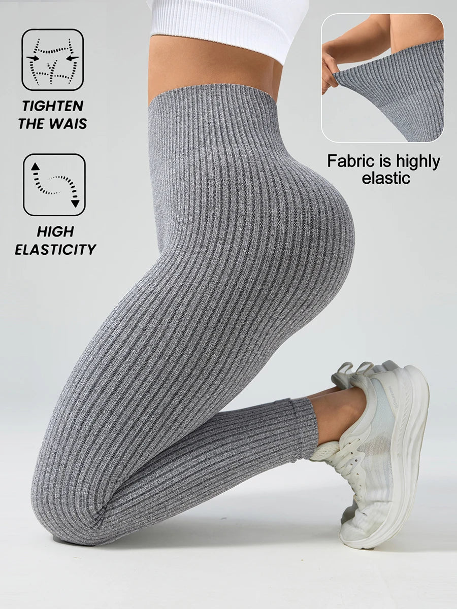 Women Sports Leggings Seamless Yoga Pants w/Tummy Control Sportswear Woman Gym Leggings Women's Trousers Fitness Female Clothing