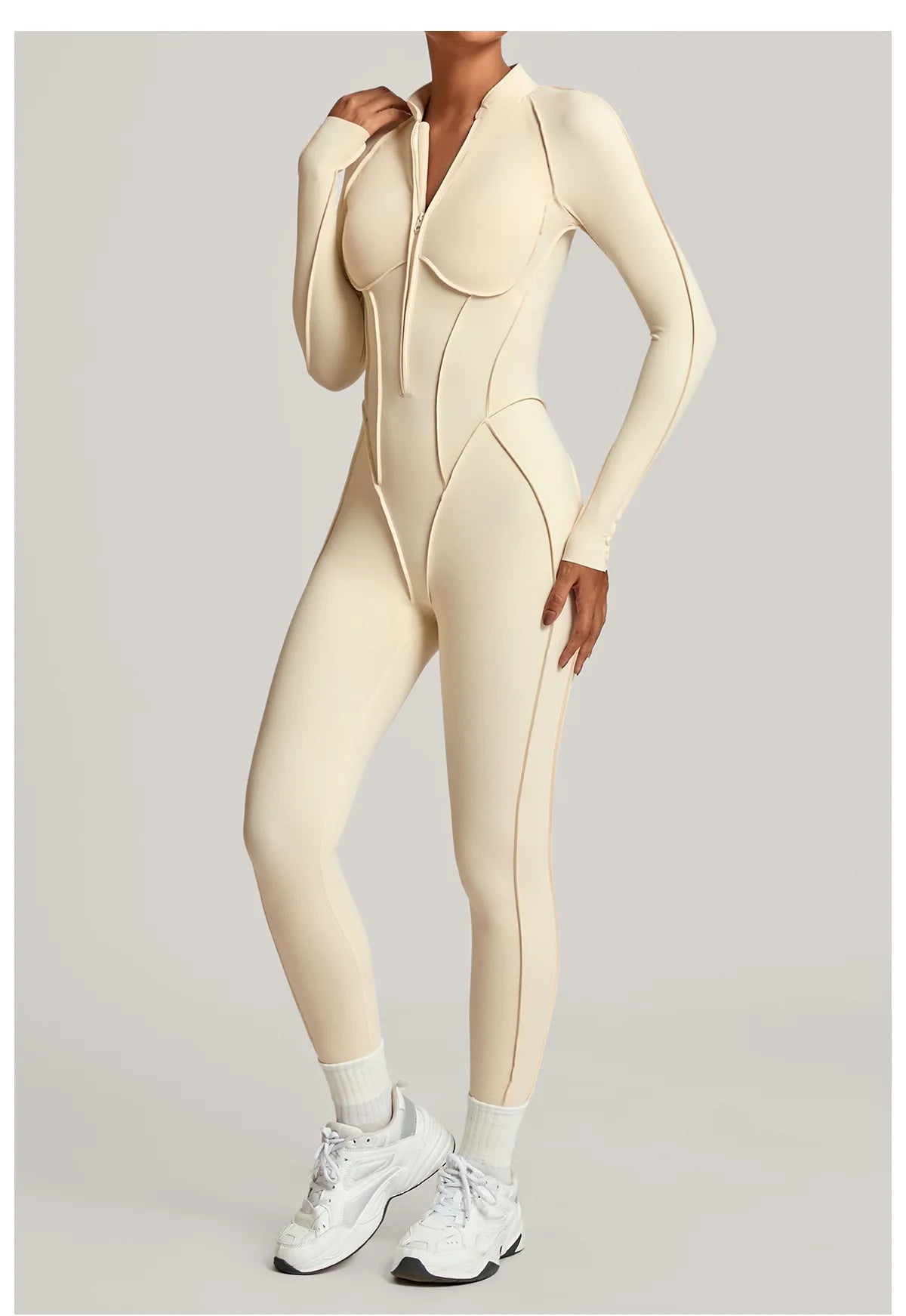 Yoga Suit Yoga Bodysuit Gym Set Women Sportswear Fitness Long Sleeve Sports Jumpsuit Female Workout Clothes One-piece Tracksuits