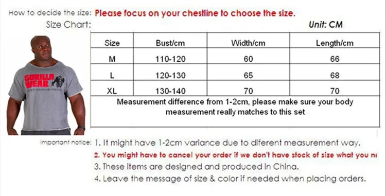 Men's Clothes Bodybuilding Clothing Casual Oversized T-shirt Male Loose Vintage Cotton Summer Top Breathable Tops Running Gym