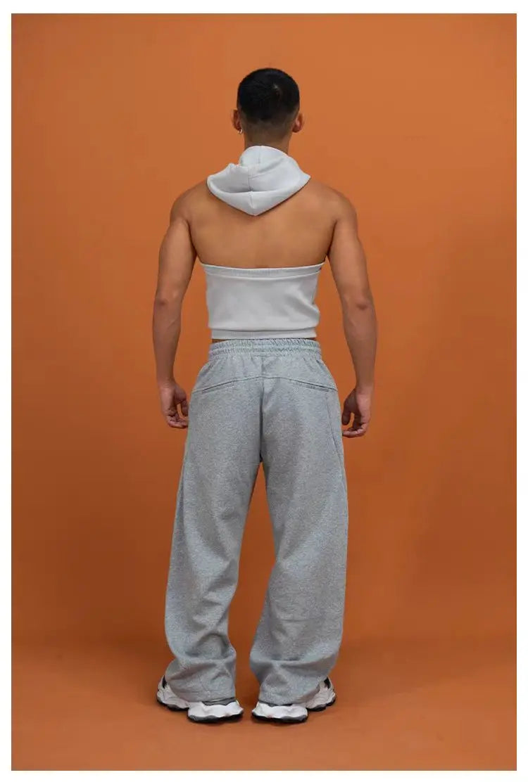 Gym T-shirt Man Sleeveless Sweatshirt Gym Clothing Men Bodybuilding Clothes Men's Singlet Fitness Vest Singlets Tops